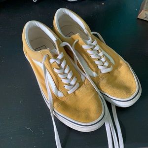 Old skool vans, size 7.5